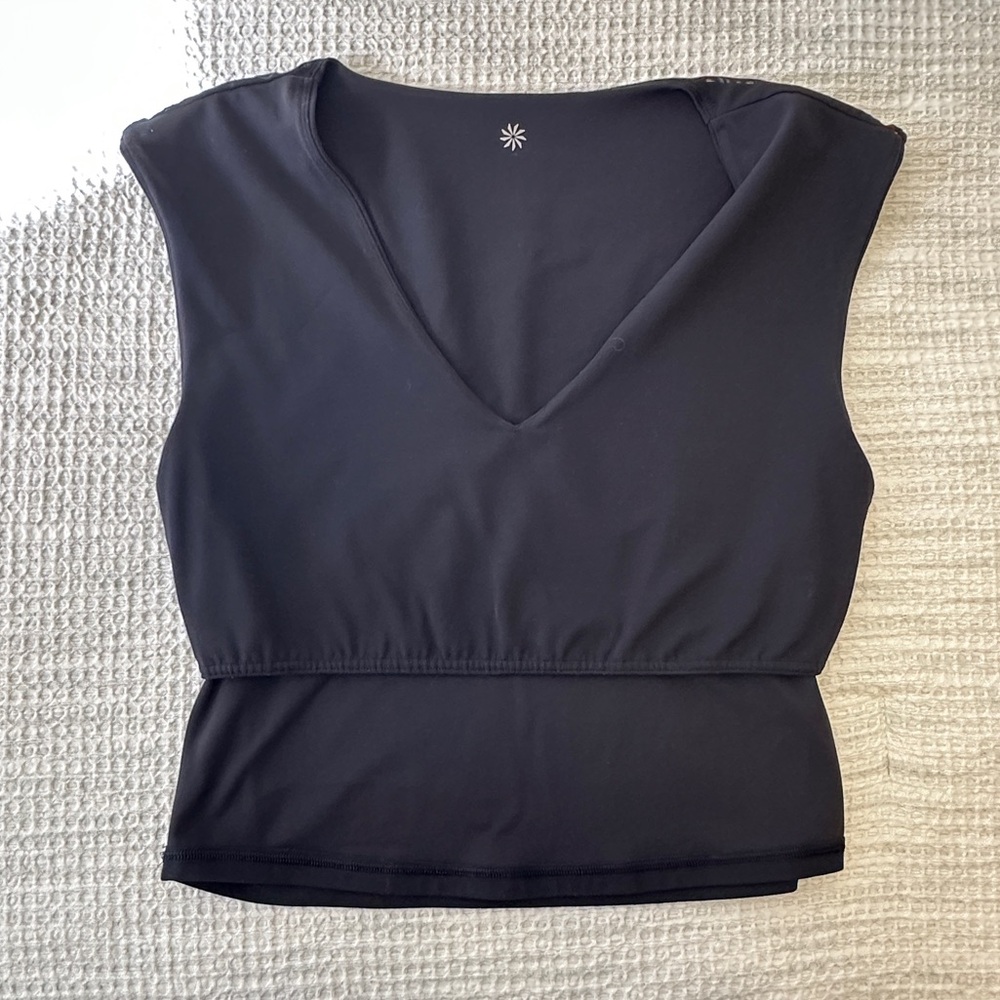 Athleta Black Transcend Crop Tank - Picture 10 of 14
